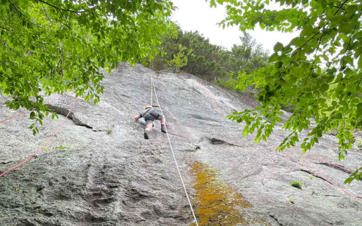 adults only rock climbing adventure trip